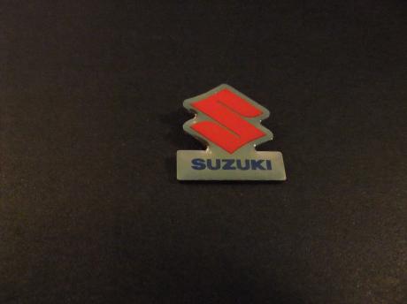 Suzuki auto logo rood-blauw